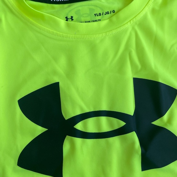 Under Armour Big Boy Swim Shirt - Picture 2 of 4